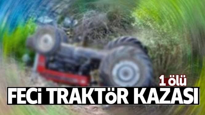 Mehmet Ali Yıldırım devrilen traktörün altında kalara hayatını kaybetti