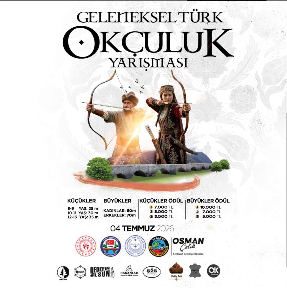 Serdivan’da Geleneksel Türk Okçuluk Yarışması