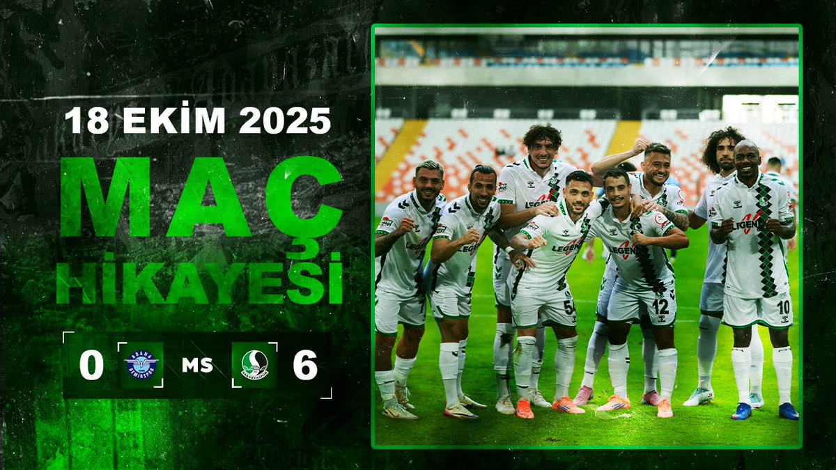 Adana Demirspor - Sakaryaspor Maç Hikayesi
